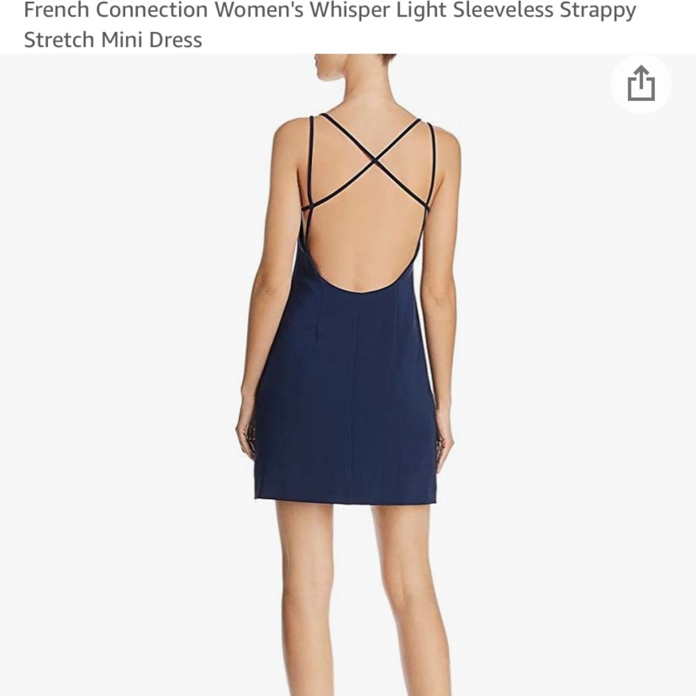 French Connection Light Strappy Mini Dress